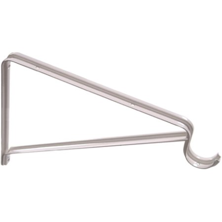 HOMECARE PRODUCTS 125 lbs Shelf & Closet Rod Bracket; White HO1318168